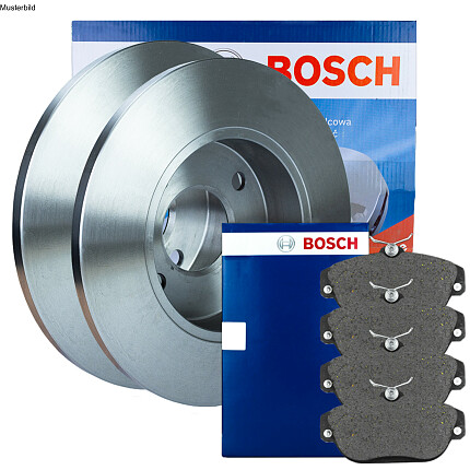 Bosch Bremsscheibe Belag hinten