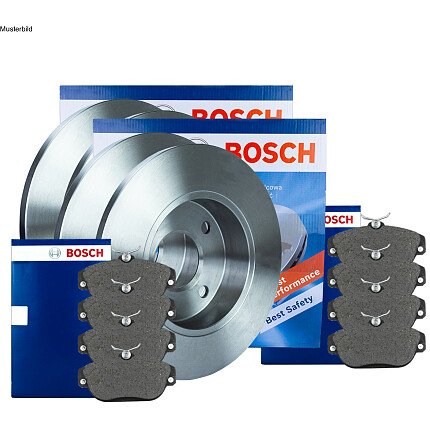Bosch Bremsscheibe Belag hinten
